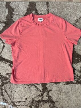 BKE Coral-Pink Short Sleeve Relaxed Tee from Buckle